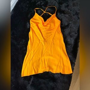 Baby doll spaghetti strap dress